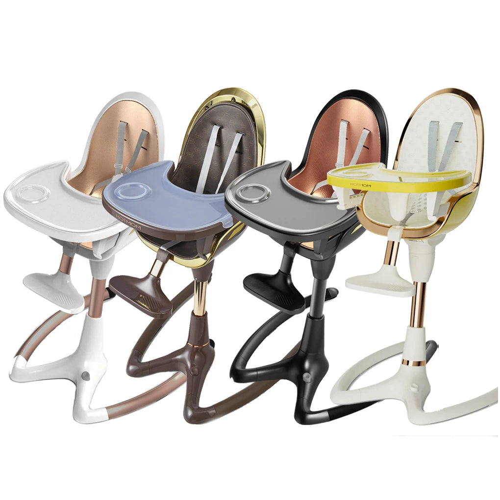 Baby dining chair high chair bumbo seat Wraparound eggshellseat for better high back booster seat dining table for toddlers 1-3