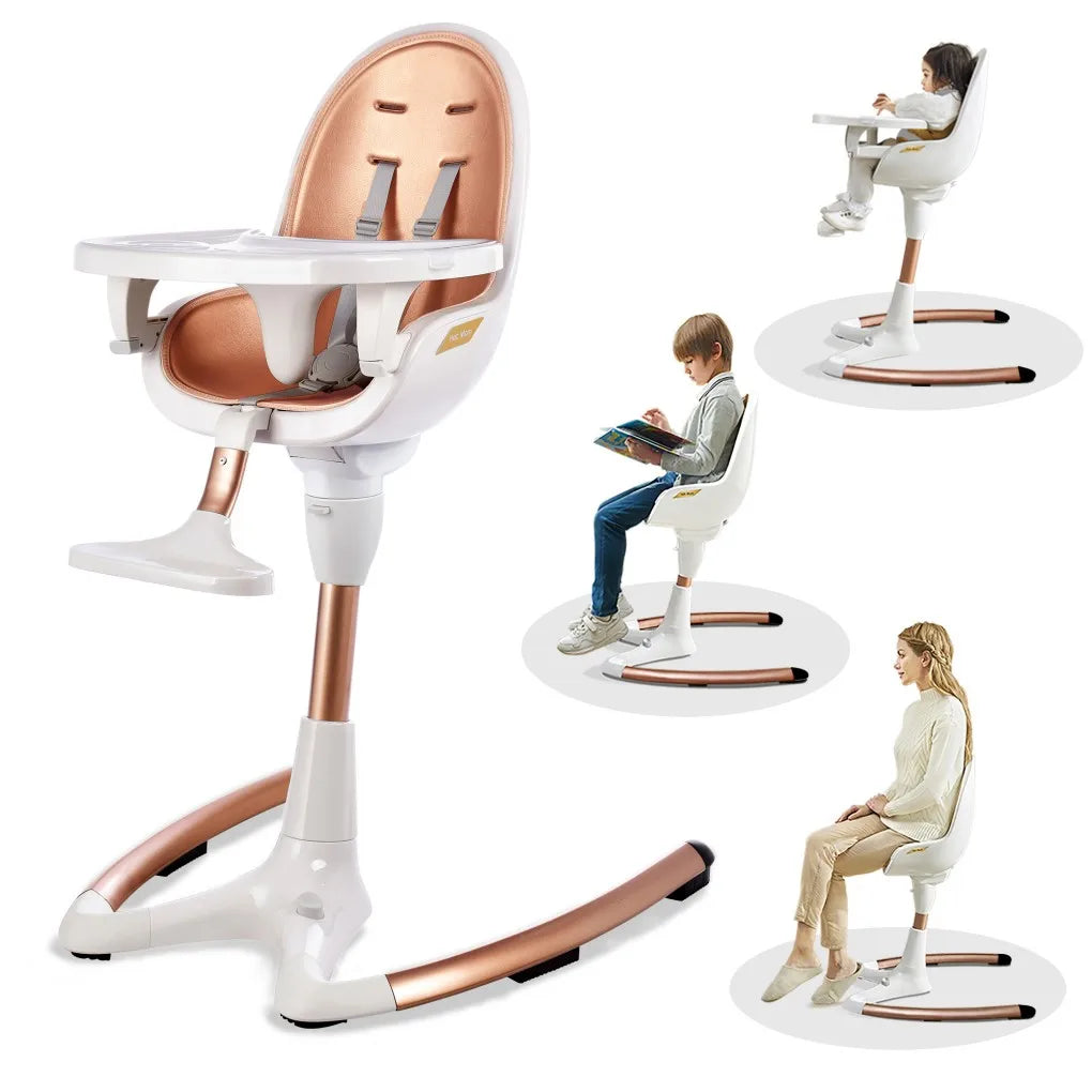 Baby dining chair high chair bumbo seat Wraparound eggshellseat for better high back booster seat dining table for toddlers 1-3