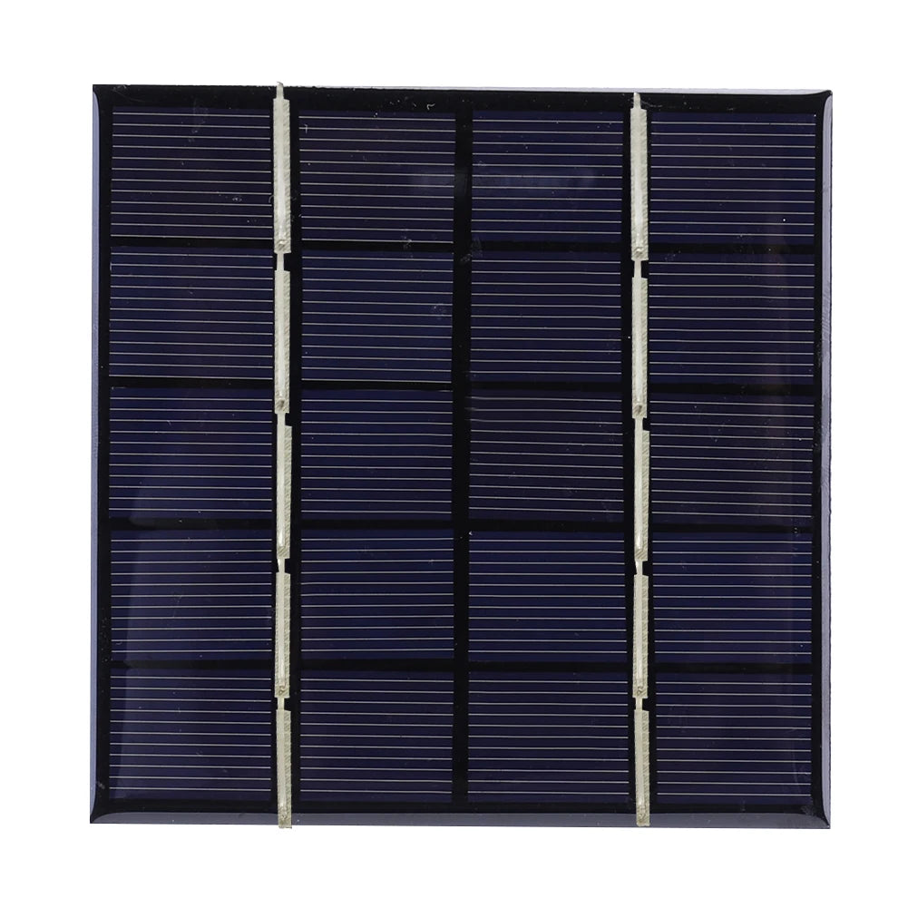 Solar Panel 3/5W 5/12V Micro Solar Board Portable Fast Charger Polysilicon DIY Solar Cells System Mini Outdoor Battery Charger