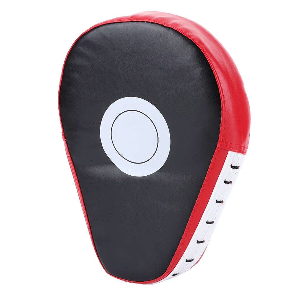 Curved Boxing Hand Target PU Leather Curved Punching Mitts Breathable Boxing Mitts Kickboxing Pads for Martial Arts Training