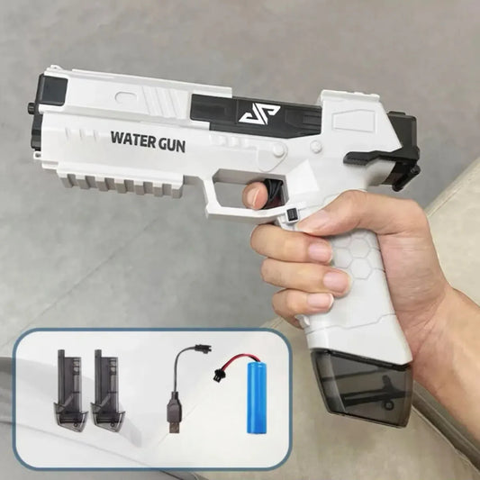 Electric Water Gun for Adults & Kids, Water Gun 30FT Range - Pool Beach Outdoor Summer Toys Gift for Boys Girls