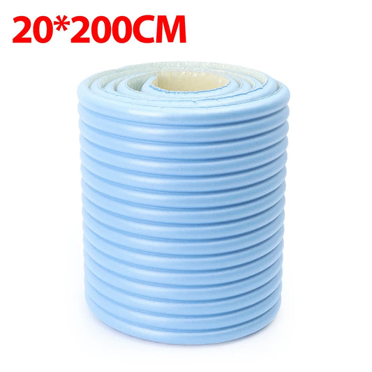 3D Anti-collision Strip Self Adhesive Foam Wall Stickers Baby Safety Soft Padding for Crib Bedside Protection Home Decoration