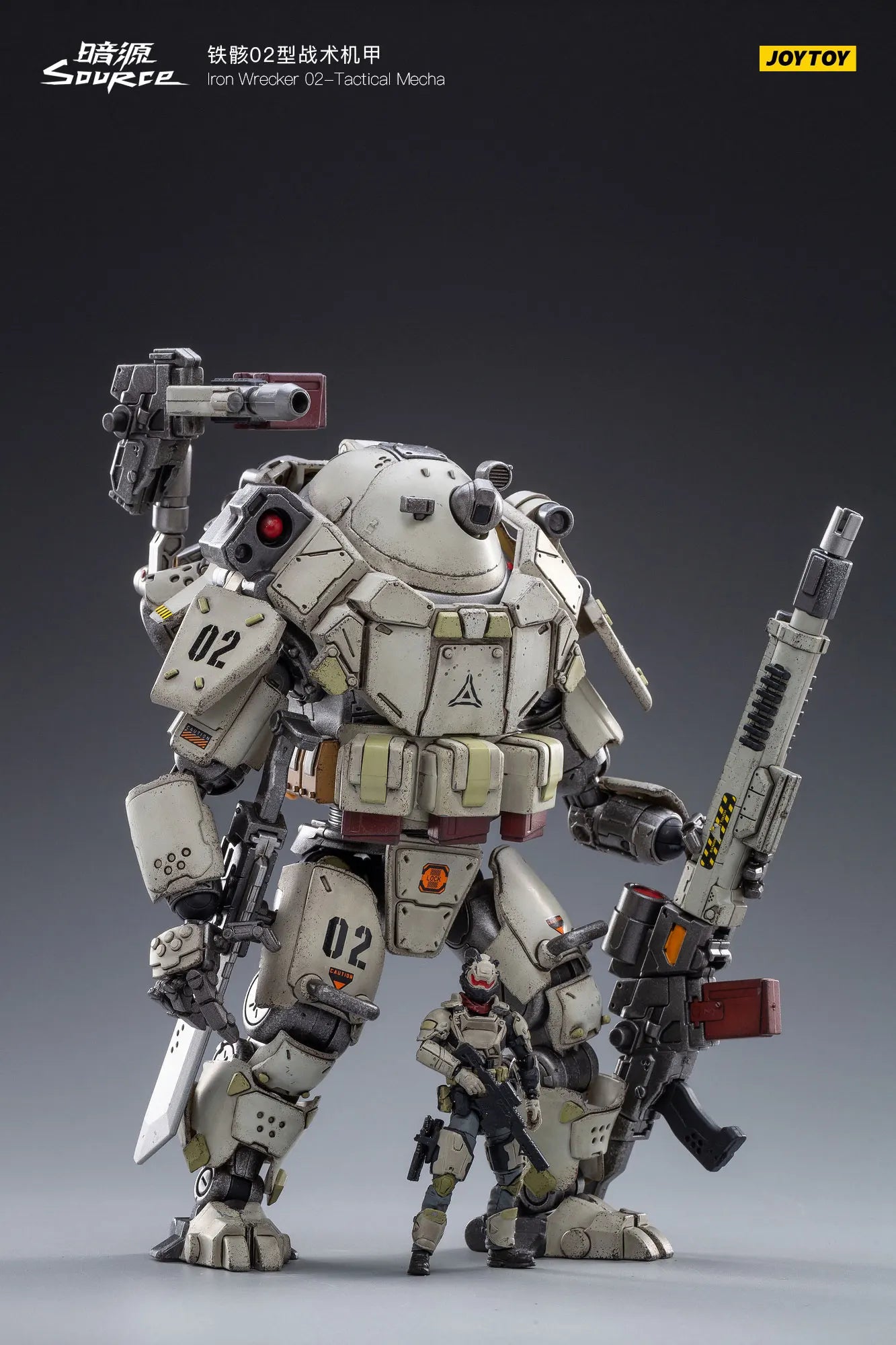 JOYTOY 1/25 Action Figure Iron Wrecker 02-Tactical Mecha Anime figures Toys Model