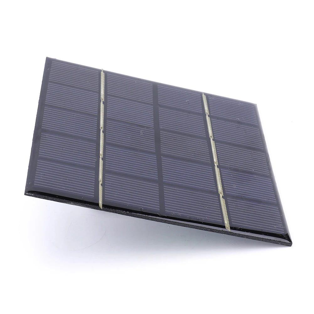Solar Panel 3/5W 5/12V Micro Solar Board Portable Fast Charger Polysilicon DIY Solar Cells System Mini Outdoor Battery Charger