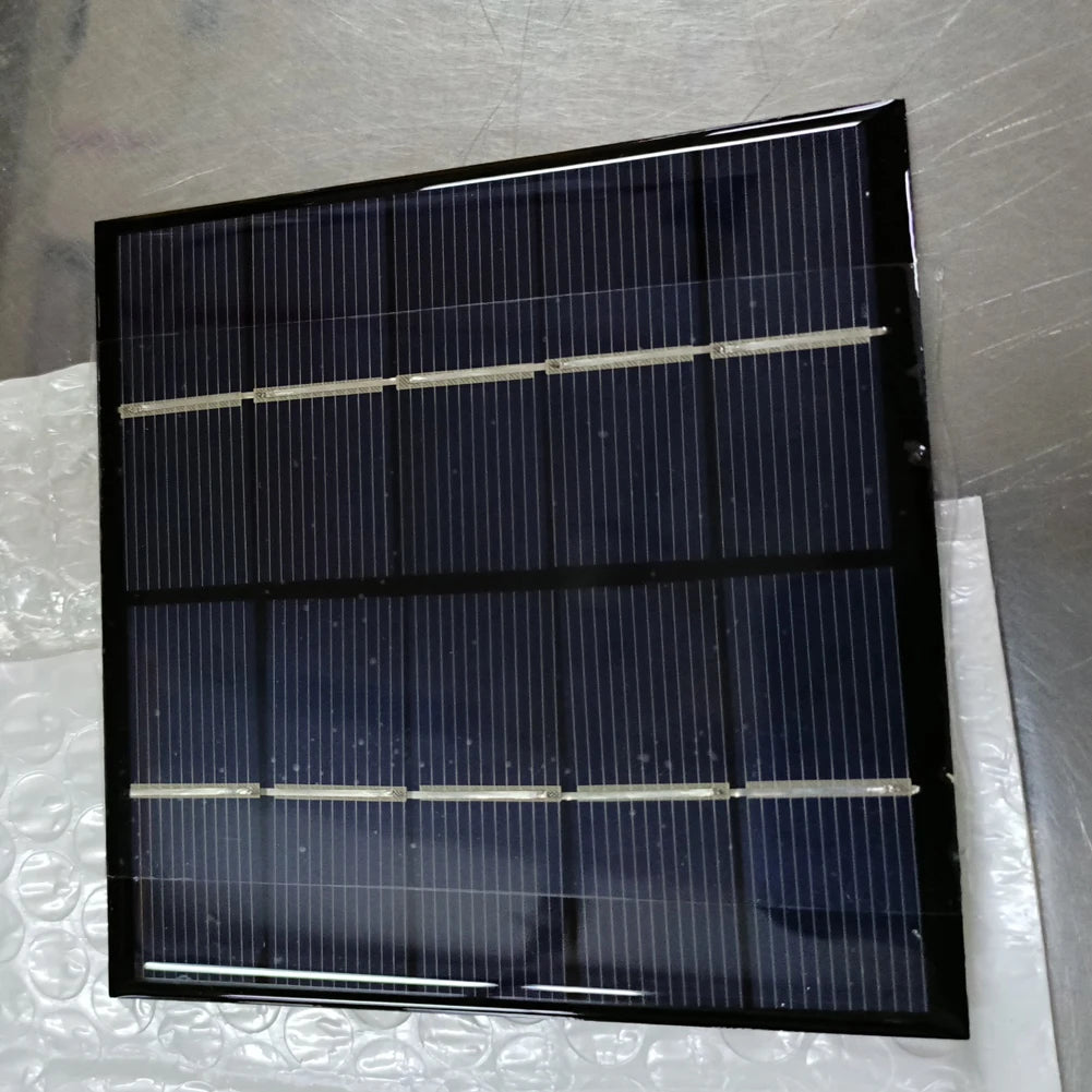 Solar Panel 3/5W 5/12V Micro Solar Board Portable Fast Charger Polysilicon DIY Solar Cells System Mini Outdoor Battery Charger