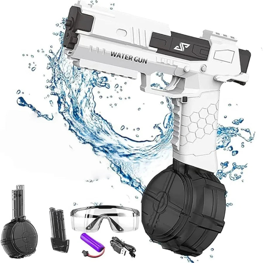 Electric Water Gun for Adults & Kids, Water Gun 30FT Range - Pool Beach Outdoor Summer Toys Gift for Boys Girls