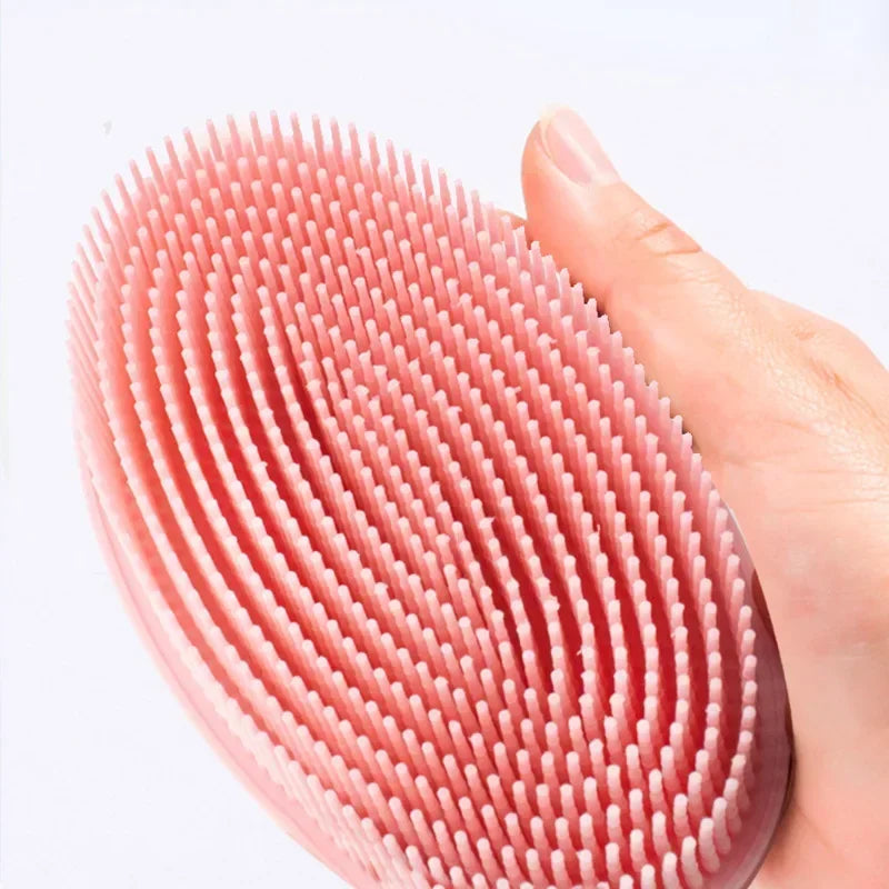Gentle Yet Effective: Cleansing Massage Full Body Scrub Bath Brush with Baby Silicone Bath Brush - Perfect for Delicate Skin