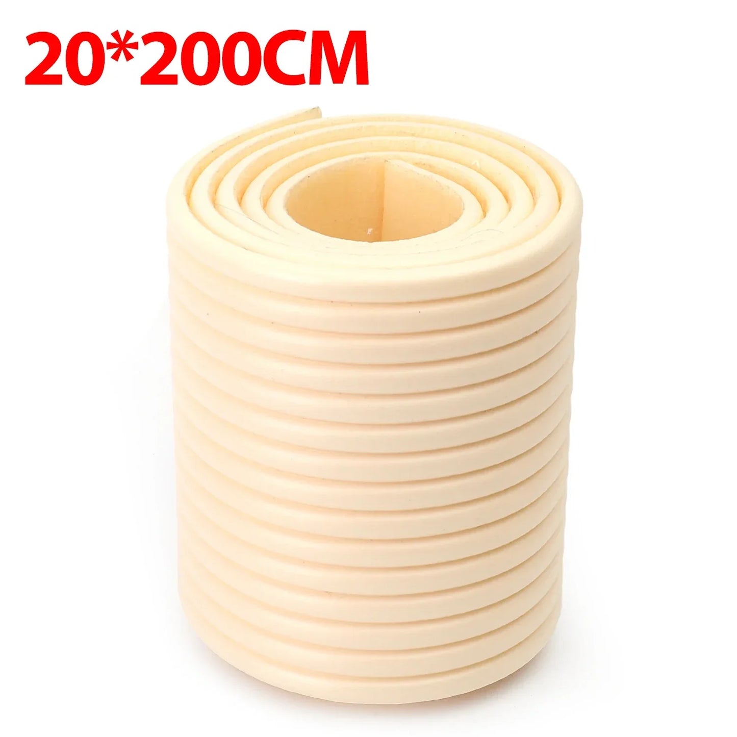 3D Anti-collision Strip Self Adhesive Foam Wall Stickers Baby Safety Soft Padding for Crib Bedside Protection Home Decoration