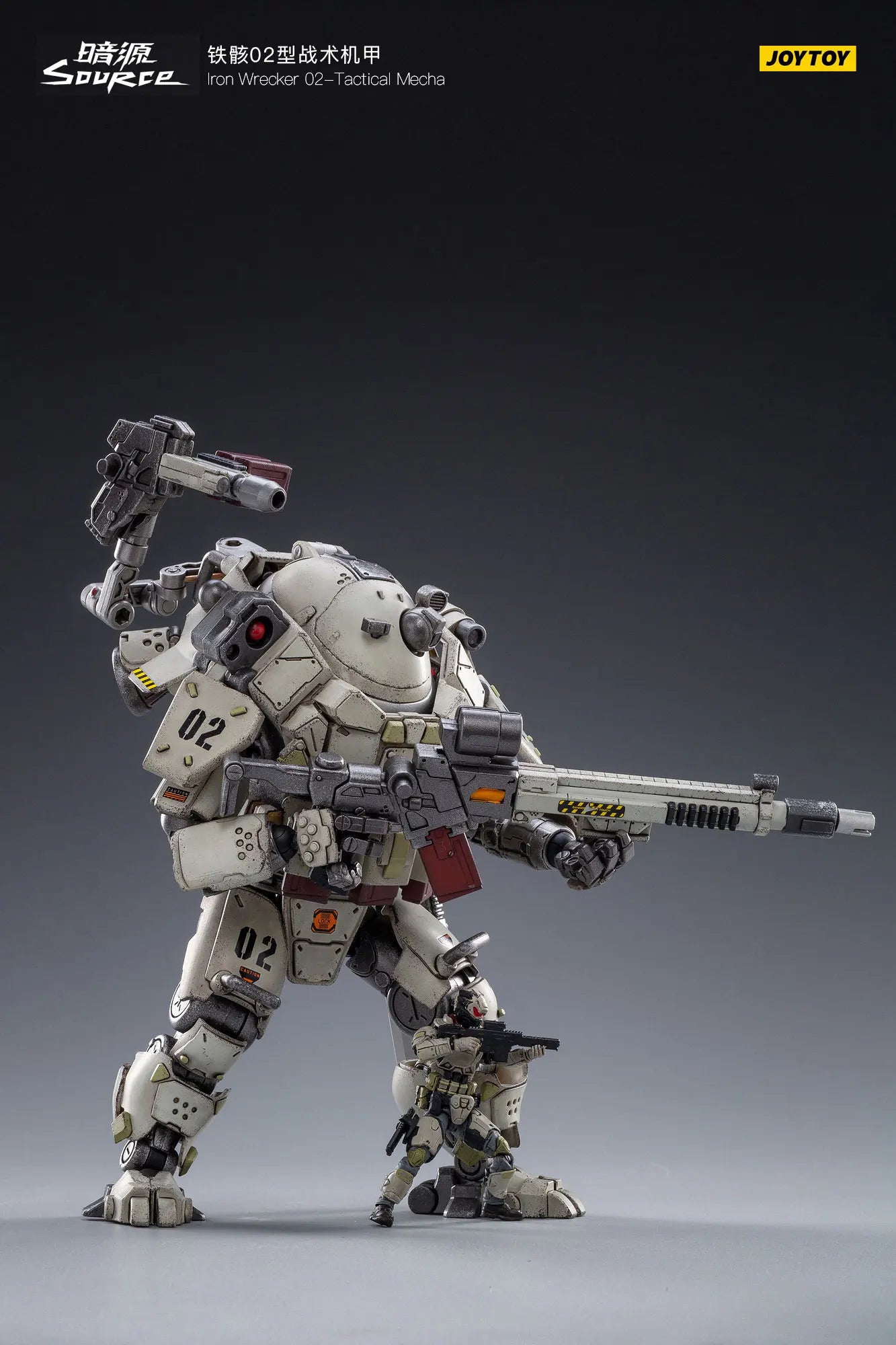 JOYTOY 1/25 Action Figure Iron Wrecker 02-Tactical Mecha Anime figures Toys Model
