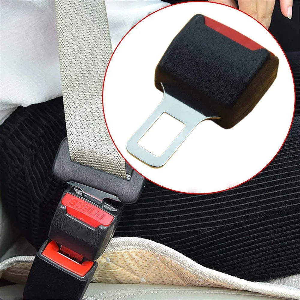 Car Seat Belt Clip Extension Plug Car Safety Seat Lock Buckle Seatbelt Clip Extender Converter Baby Car Seat Accessories