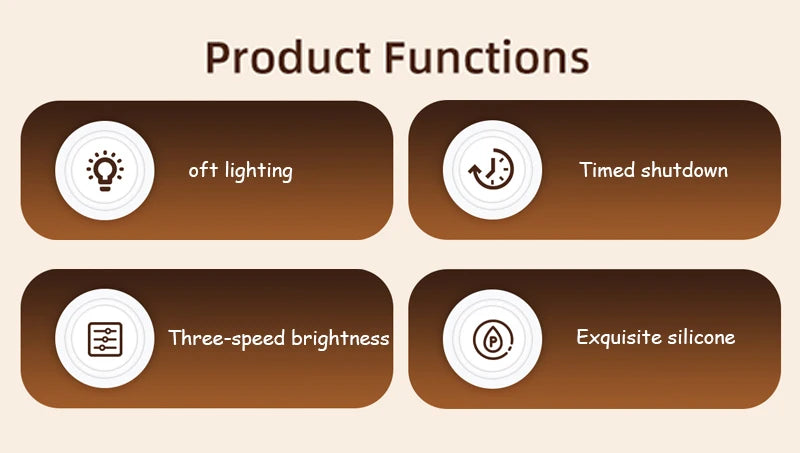 Pumpkin Night Light Cute Soft Silicone Safe Lamp Decorations Timing Dimmable Bedside Decor Kids Babies Halloween Gifts