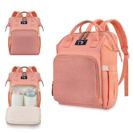 2025 New Multipurpose Diaper Bag Backpack with Changing Pad & Stroller Straps, Large Capacity Mom Bags with Thermal Pocket