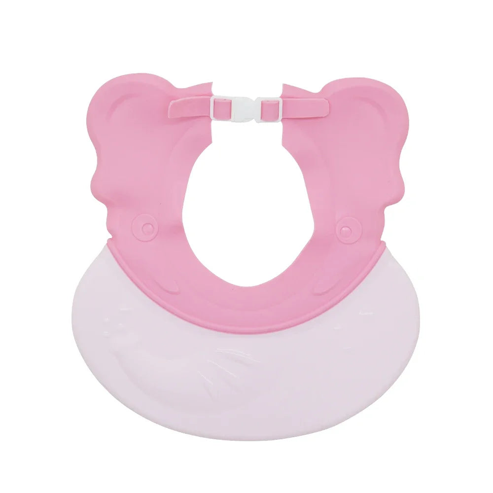 Shampoo Cap Adjustable Wash Shower Hat For Newborns Baby Ear Protection Children Bath Visor Head Cover Cute Octopus Shield