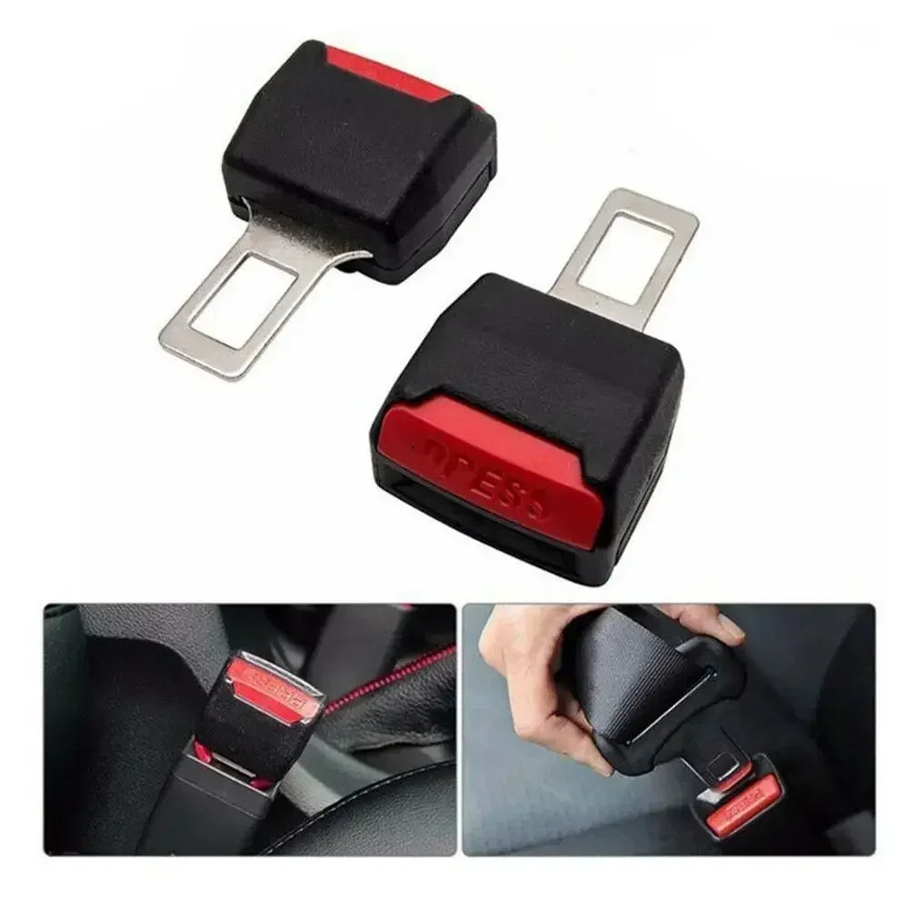 Car Seat Belt Clip Extension Plug Car Safety Seat Lock Buckle Seatbelt Clip Extender Converter Baby Car Seat Accessories