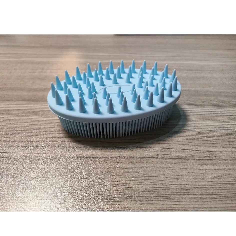 Gentle Yet Effective: Cleansing Massage Full Body Scrub Bath Brush with Baby Silicone Bath Brush - Perfect for Delicate Skin