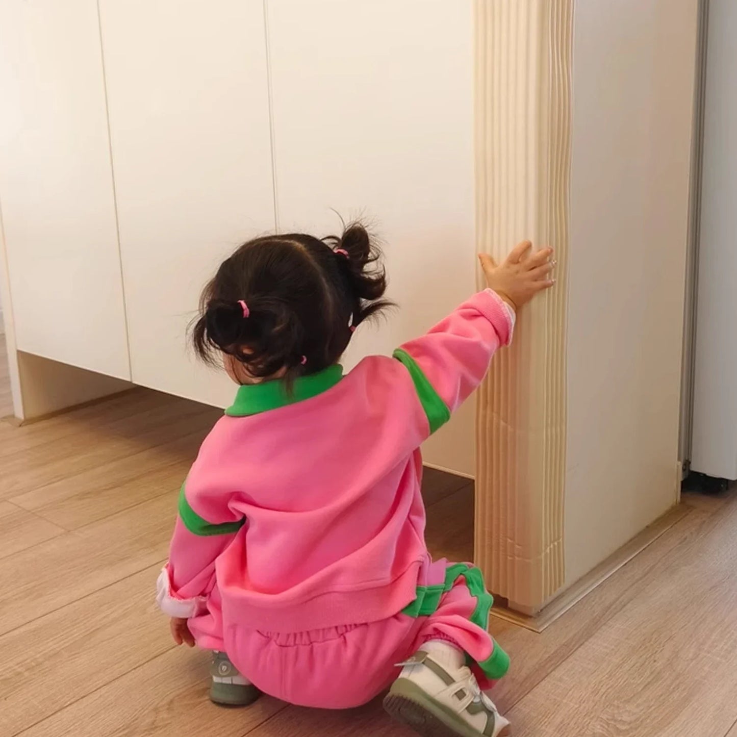 3D Anti-collision Strip Self Adhesive Foam Wall Stickers Baby Safety Soft Padding for Crib Bedside Protection Home Decoration