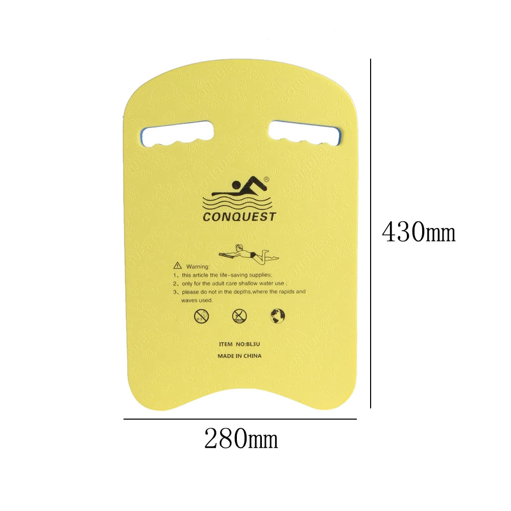EVA Back Float Kickboard Swimming Training Aid Plate Board for Adult Kid Swim Kickboard Swimming Accessories