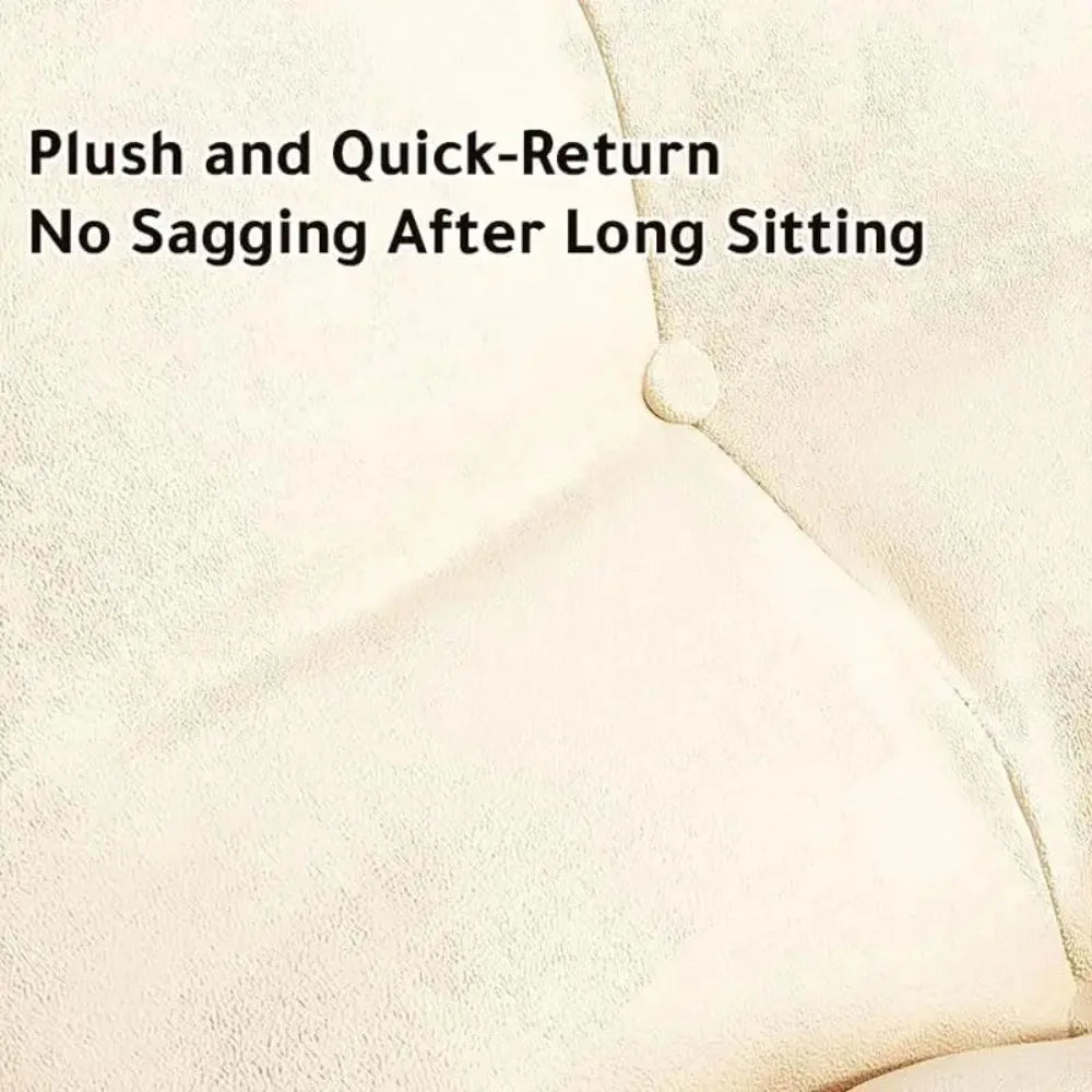 Penguin Rocking Chair Nursery, Gliding Rocking Chair Living Room, Indoor Rocking Chair with Upholstered Seats