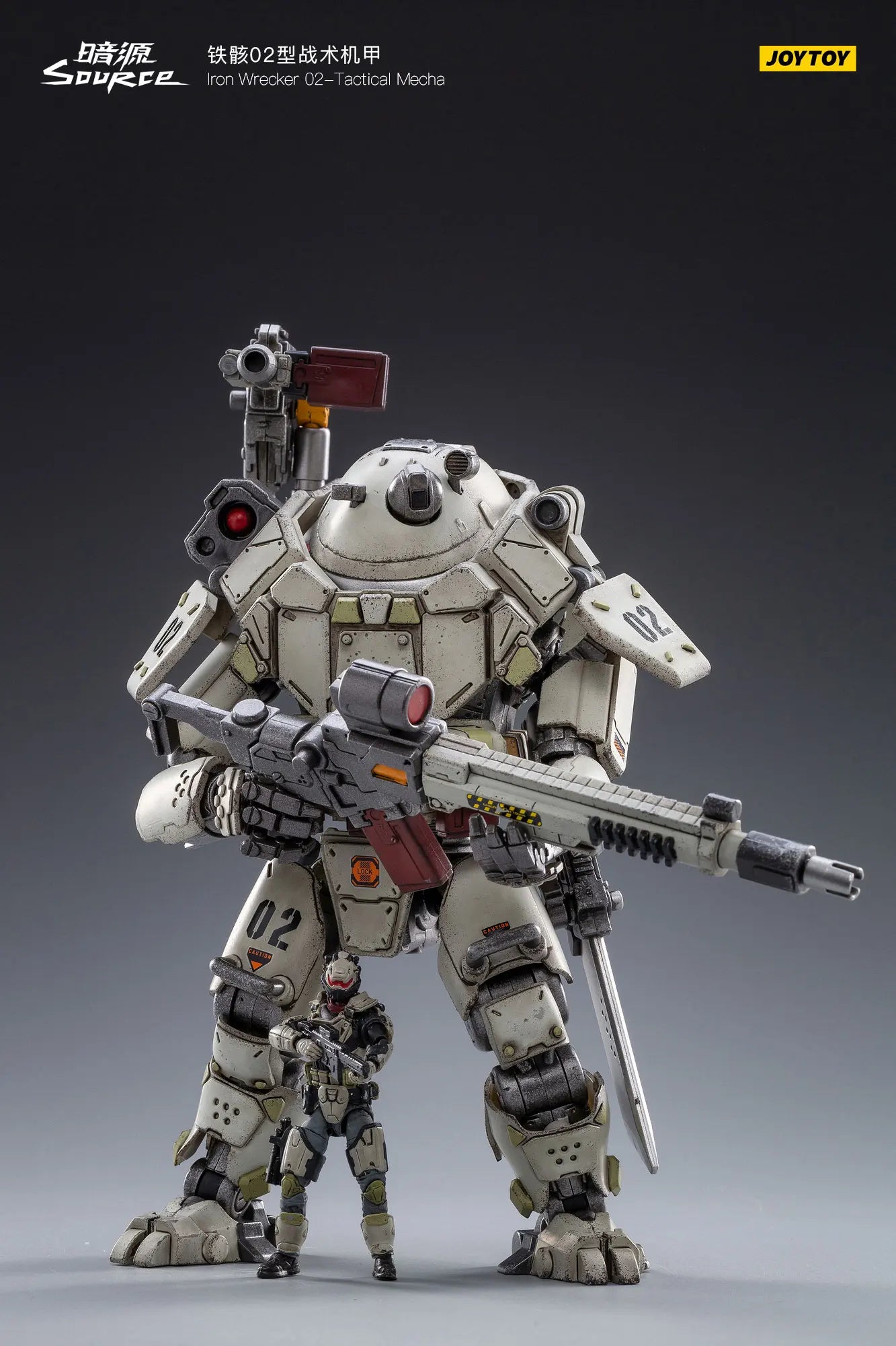 JOYTOY 1/25 Action Figure Iron Wrecker 02-Tactical Mecha Anime figures Toys Model