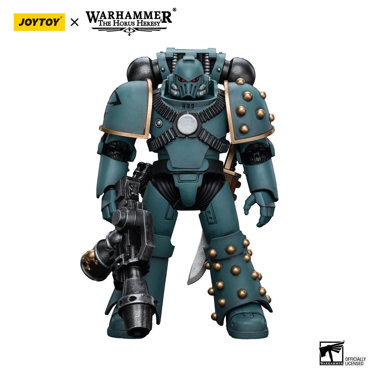 JOYTOY Warhammer 40k 1/18 Action Figures Anime 12cm Sons of Horus MKIV Tactical Squad Collection Model Toys